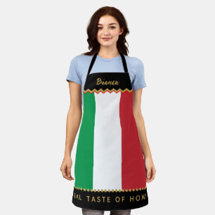 Delantal de Cocineros de Italia, Bandera Italiana