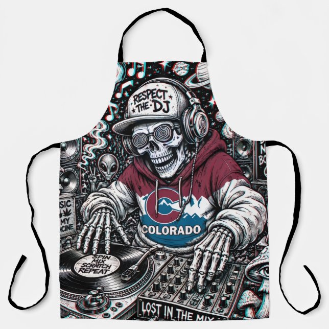 delantal de Dj Colorado (Anverso)