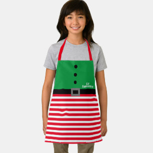Delantal de duende de Navidad