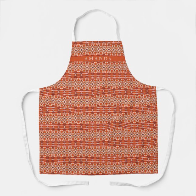 Delantal de estampado total GINGERBREAD Mediano (Anverso)