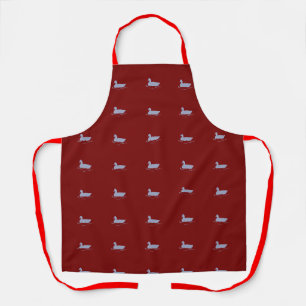 Delantal de estampado total Wine redf Grey goose