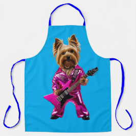 Delantal de estrella de rock Sheltie