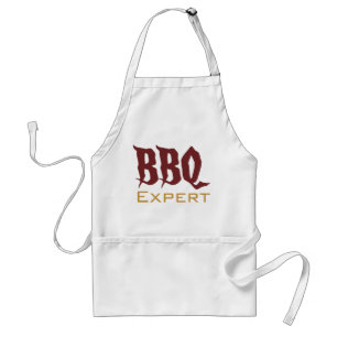 delantal de experto en barbacoa