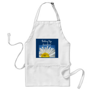 Delantal de flores Blue Sky Daisy de Baking Up Sun