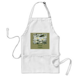 Delantal de flores de margarita delantales Sweet T