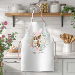 Delantal de Foto de Pascua Pastel Elegante