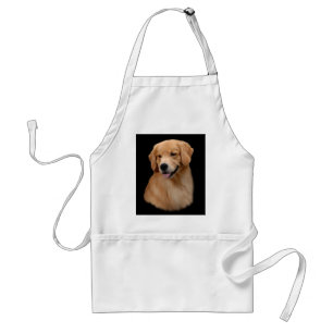 Delantal de Frisco del golden retriever