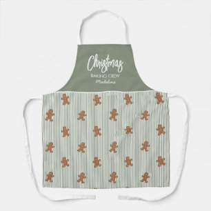 Delantal de galletas de jengibre para la tripulaci