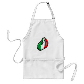 Delantal de Gestos de Mano Italianos
