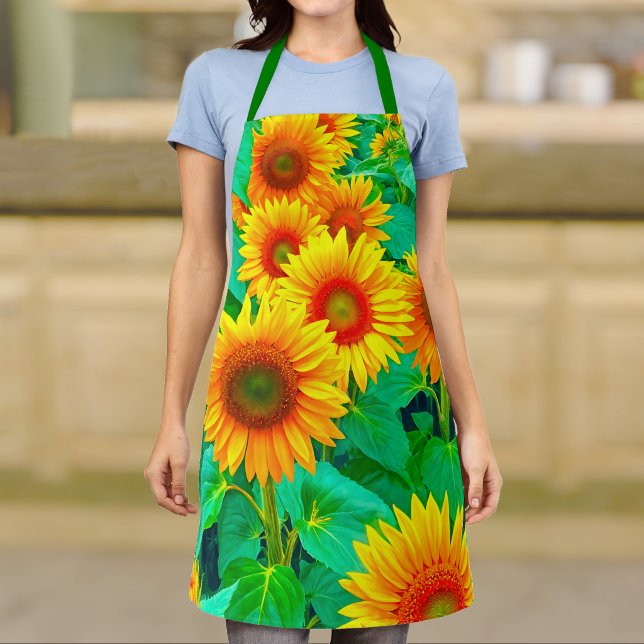 Delantal de Girasoles (Subido por el creador)