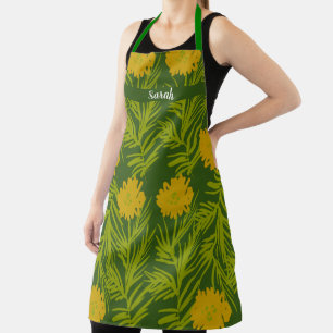 Delantal de Jardinería Floral Botánica