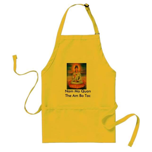 Delantal de Kuan Yin con rezo (Frente)