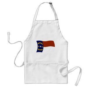 Delantal de la bandera de Carolina del Norte