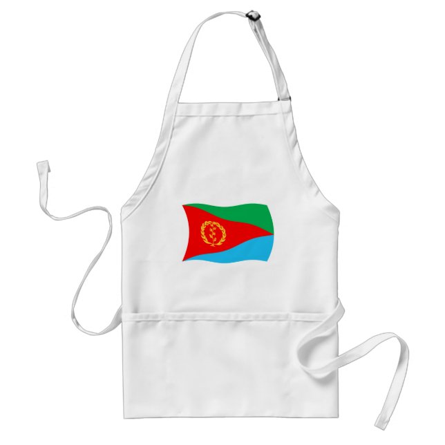 Delantal de la bandera de Eritrea (Frente)