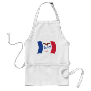 Delantal de la bandera de Iowa