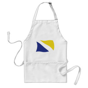 Delantal de la bandera de la minoría alemana del S