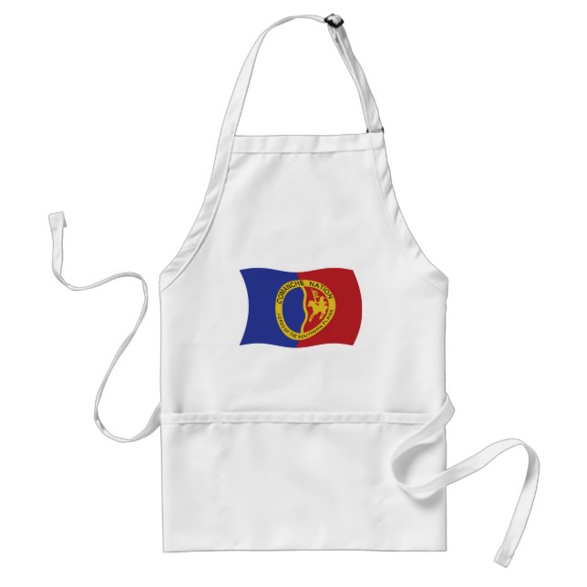 Delantal de la Bandera de la Nación Comanche (Frente)