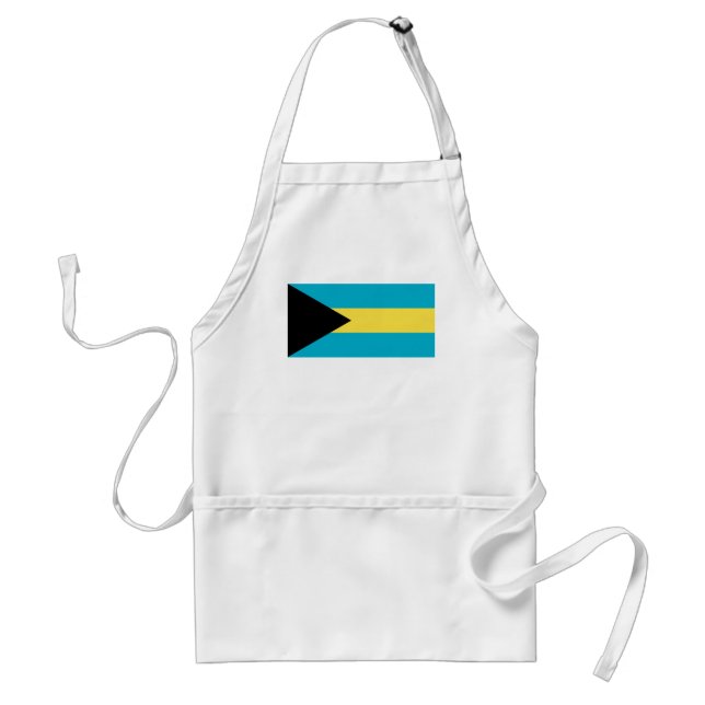 Delantal de la bandera de las Bahamas (Frente)