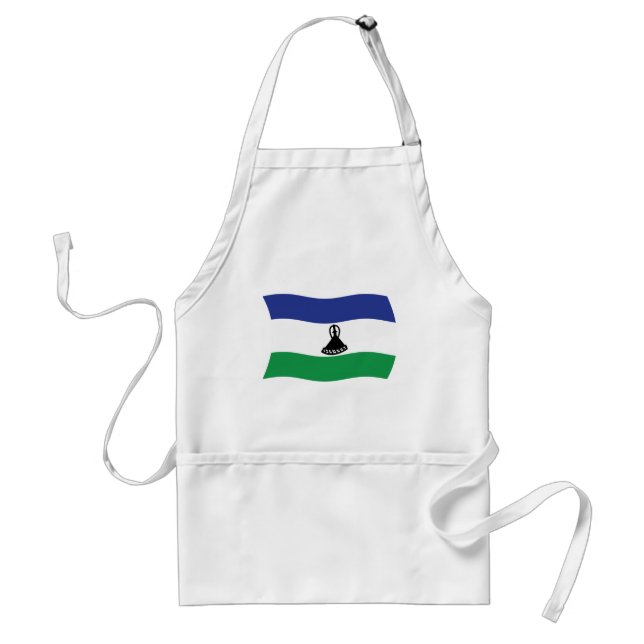 Delantal de la bandera de Lesotho (Frente)