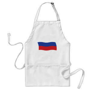 Delantal de la bandera de los sorbios