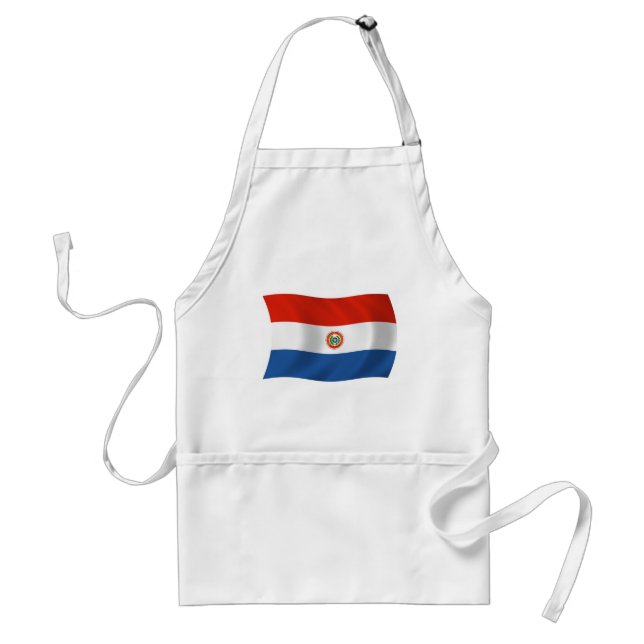 Delantal de la Bandera de Paraguay (Frente)