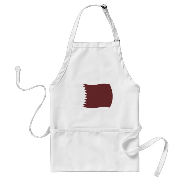 Delantal de la bandera de Qatar (Frente)