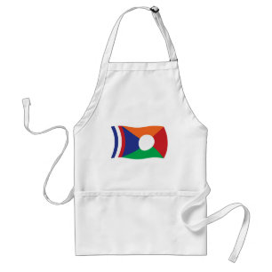 Delantal de la bandera de Reunión