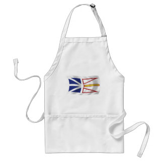 Delantal de la bandera de Terranova y Labrador
