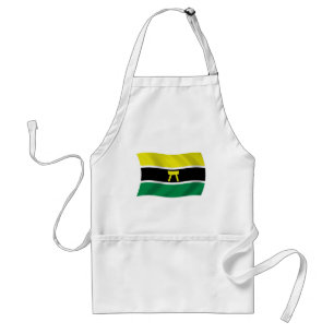 Delantal de la bandera del pueblo Ashanti