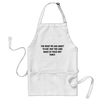 Delantal de la cita de Gordon Ramsay