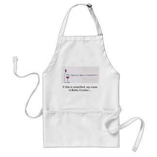 Delantal de la cocina de la prueba de no su mamá