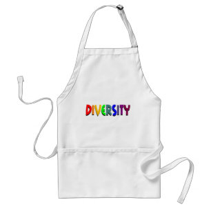 Delantal de la diversidad (arco iris)