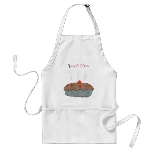 Delantal de la empanada de la cereza de la cocina (Frente)