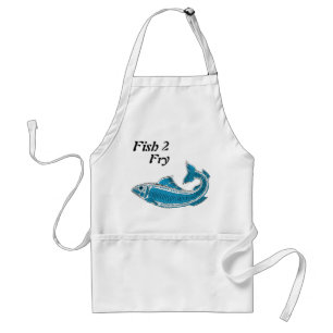 Delantal de la fritada de los pescados 2