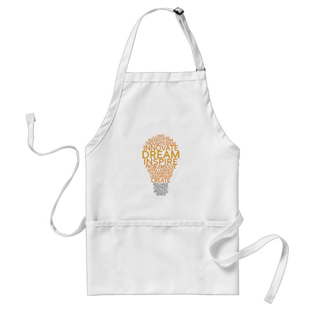 delantal de la lámpara de luz inspiradora - elegir (Frente)