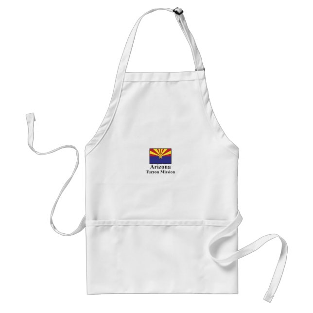 Delantal de la misión de Arizona Tucson (Frente)