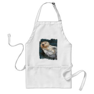 Delantal de la nutria de mar