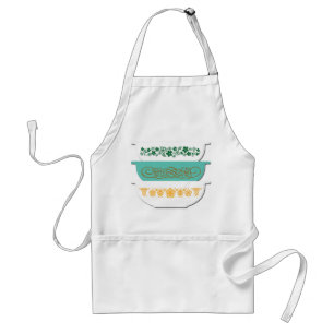 Delantal de la pila del cuenco de Pyrex 024