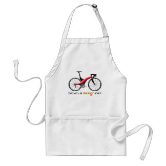 Delantal de la tienda del diseño de la bicicleta