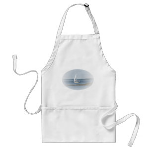 Delantal de la vela del océano