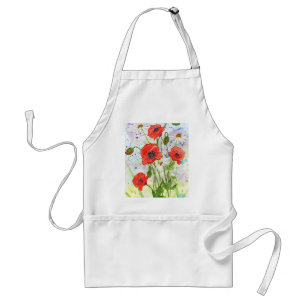 Delantal de las "amapolas"