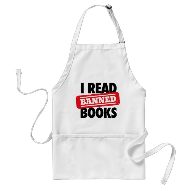 Delantal de libros prohibidos de abril (Frente)