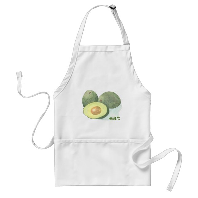 Delantal de los aguacates (Frente)