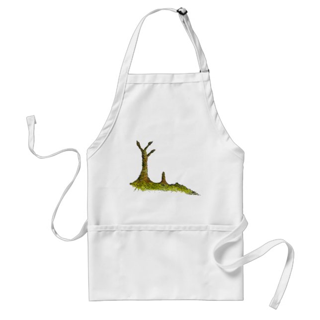 Delantal de los liquenes de Prototaxites (Frente)