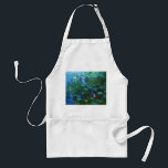 Delantal de los lirios de agua de Monet Nympheas<br><div class="desc">Delantal de los lirios de agua de Monet Nympheas. Pintura al óleo en la lona 1915. Por los treinta años pasados de su vida, Monet pintó su charca del lirio en Giverny. Nympheas representa uno de su mejor y trabajos más queridos con sus ricos y uso variado de verdes. Un...</div>