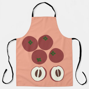 Delantal de Manzana de Terciopelo