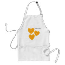 Delantal de Naranja Corazón – Regalo de Cocina de