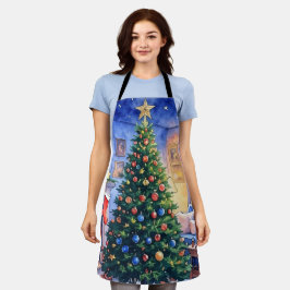 delantal de Navidad