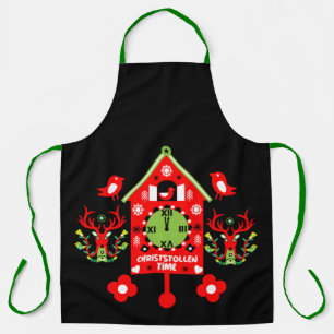 Delantal de Navidad Christstollen Weihnachtsstolle