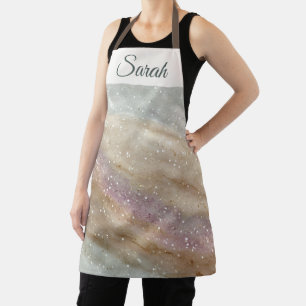 Delantal de Navidad con Nombre Personalizado y Pur